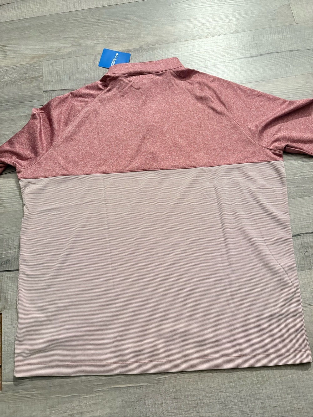 Columbia Omni Wick Rockin It quarter-zip pullover Indiana University Hoosiers IU - Picture 4 of 6